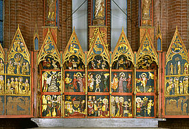 Dreifluegeliger Hochaltar, Klosterkirche Cismar