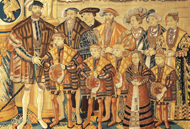Peter Heymans, Croy-Teppich (Ausschnitt), 1554, Dauerleihgabe Ernst-Moritz-Arndt-Universität Greifswald, Pommersches Landesmuseum Greifswald