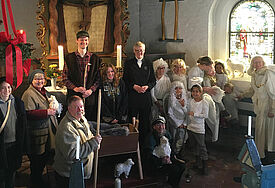 Krippenspiel Hallig Hooge