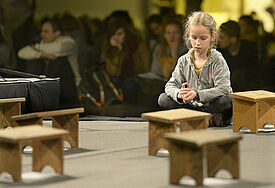 Gesellschaftliche Verantwortung, Glaube und die Suche nach Gott - für die christlichen Kirchen gehört das Zusammen (c) epd-bild / Winfried Rothermel