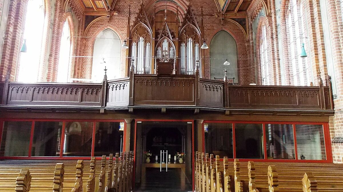 Die Orgel in der Stadtkirche Malchow