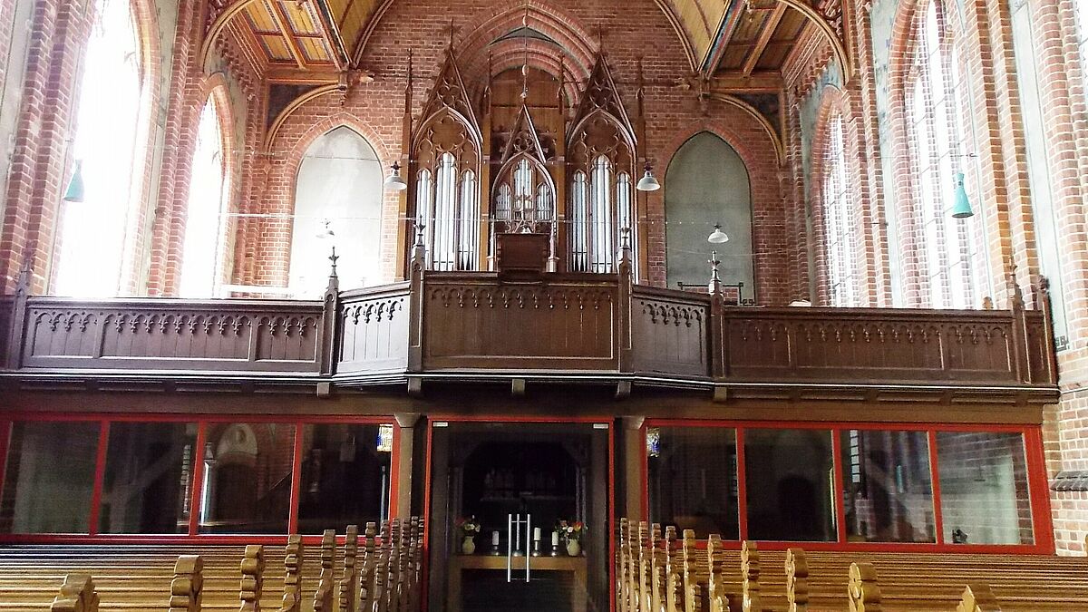 Die Orgel in der Stadtkirche Malchow