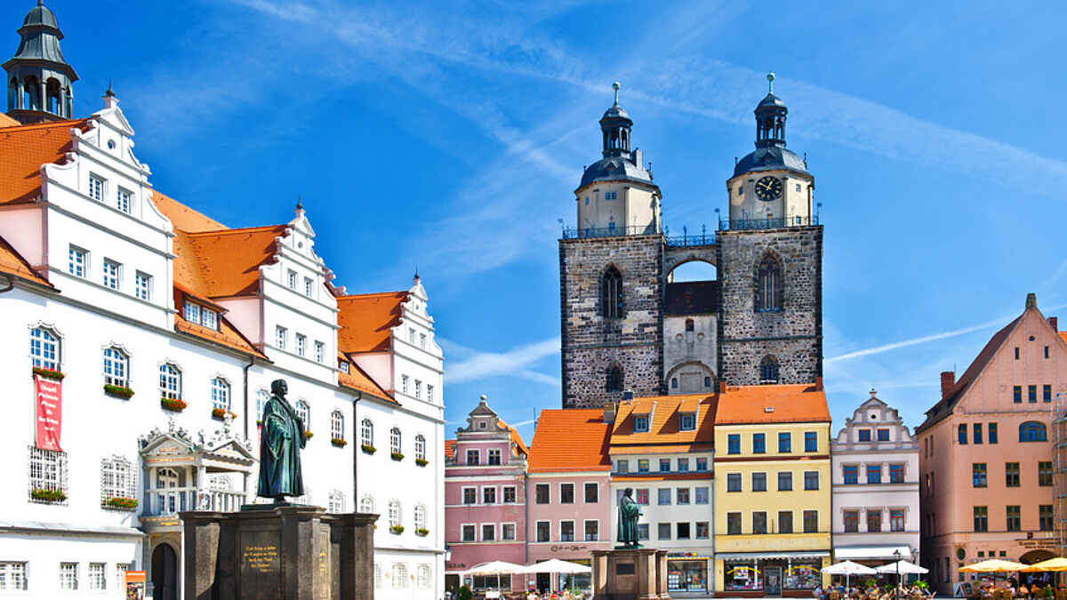 Die Lutherstadt Wittenberg putzt sich zu den Feiern für das 500. Reformationsjubiläum schon seit Jahren heraus