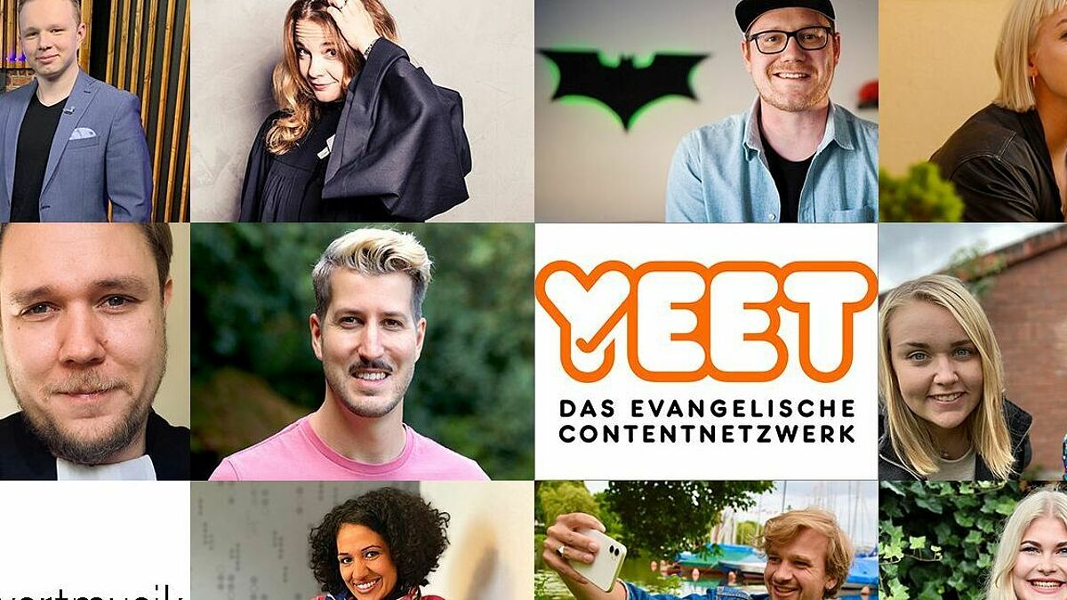 Die neuen Gesichter bei yeet: Zwölf Sinnfluencer*innen haben sich dem evangelischen Contentnetzwerk angeschlossen.