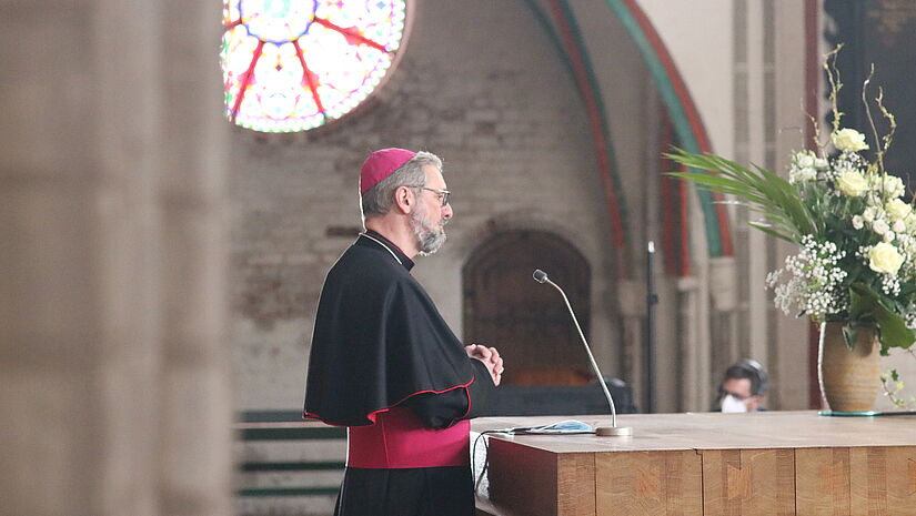 Ökumenisch verbunden im Gedenken: Erzbischof Dr. Stefan Heße aus Hamburg 