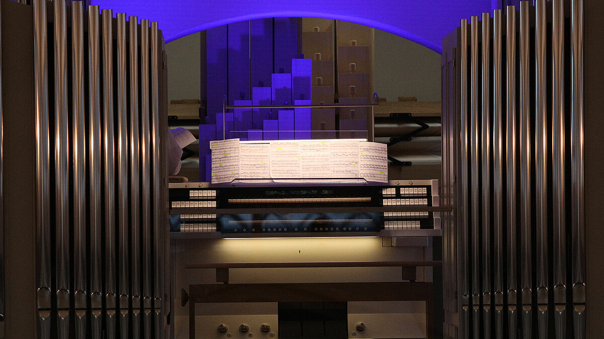 Die neue Klais-Orgel in St. Marien in Husum