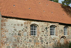Die Dorfkirche in Wolkwitz