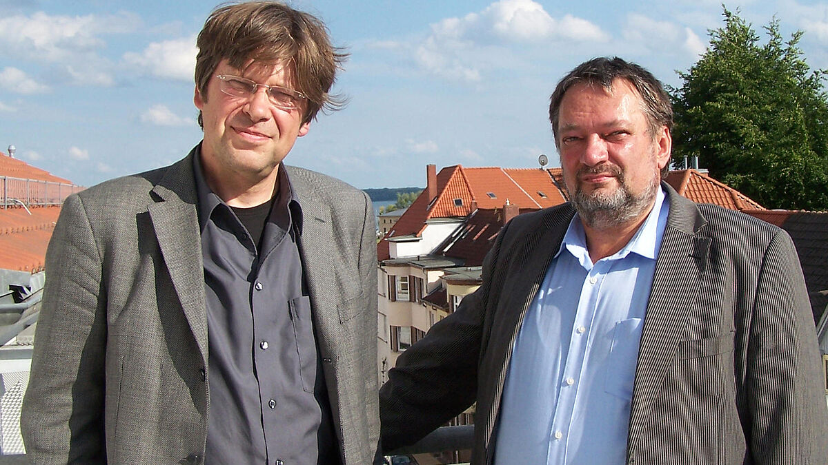 Gemeinsam leiten sie die "Evangelische Akademie der Nordkirche": Jörg Herrmann (l.) und Klaus-Dieter Kaiser. 