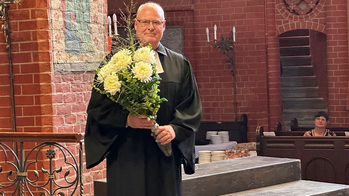 Dirk Sauermann stand 17 Jahre in Leitungsverantwortung für die evangelische Kirche in Mecklenburg