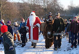 Weihnachtsmann in der Arche Warder