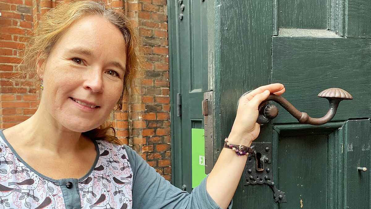 "Wir wollen mit unserem Gottesdienst zur Hospiz- und Palliativwoche Türen öffnen", sagt Pastorin Mareike Hansen. 
