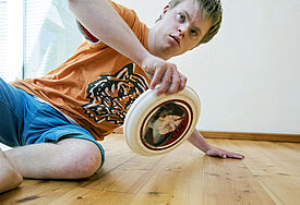 Frisbee gehöt zu Tims großen Hobbies