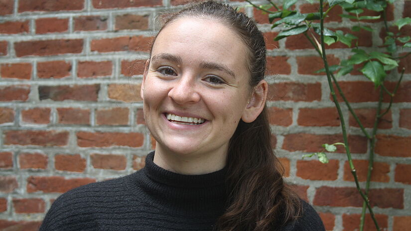 Porträt von Charlotte Spingler, Referetin für Ökumenische Jugendspiritualität des Ökumenewerks in Breklum Porträt von Charlotte Spingler, Referetin für Ökumenische Jugendspiritualität des Ökumenewerks in Breklum