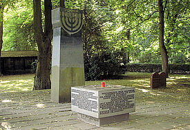 Denkmal für die jüdischen Opfer des Nationalsozialismus in Rostock.