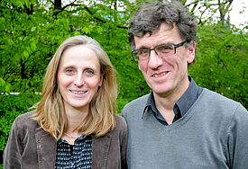 Das Hamburger Pastoren-Ehepaar Andrea Busse und Axel Matyba.