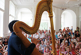 Kinderkonzert im Schloss Hasenwinkel: Auch 2015 gibt es wieder Veranstaltungen für junge Musik-Fans