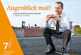 Einfach mal Pause machen und durchatmen mit der Fastenaktion "Sieben Wochen ohne"