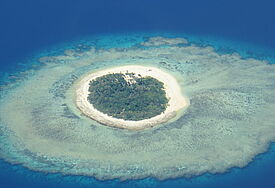 Kiribati von oben 