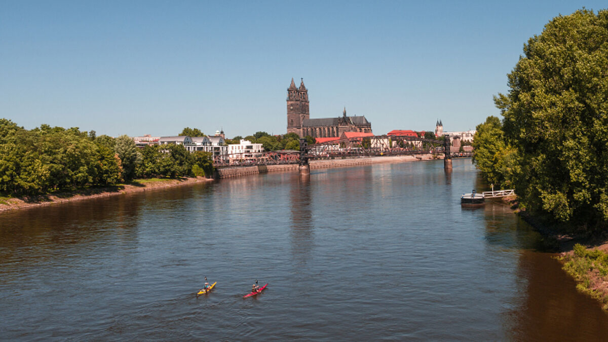 „Wurzeln am Fluss“ – so lautet das Motto des 7. Elbekirchentages in Magdeburg. 