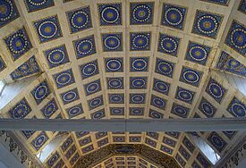 Der Sternenhimmel in der Dorfkirche in Benz (Insel Usedom).