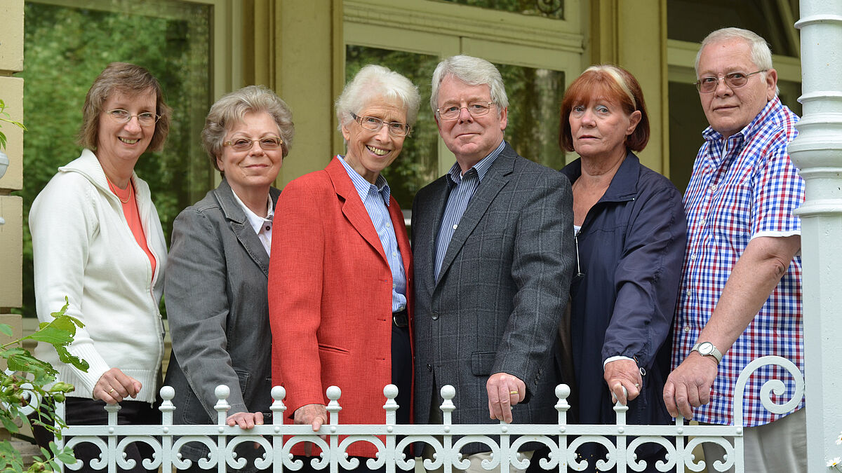 Ehrenamtliche der Wohnberatung: Petra Walther, Angela Roitzsch, Gerda Rose, Gerd Winkelmann, Heidrun Matzen und Hans-Hermann Hagge (von links)