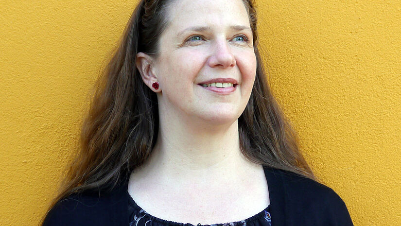 Nicole Chibici-Revneanu, Leiterin des Bibelzentrums in Barth.