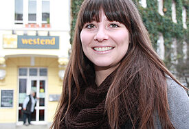 Melanie Stello leitet einen "hoffnungsort hamburg", den Nachbarschaftstreff "westend" in Hamburg Wilhelmsburg.