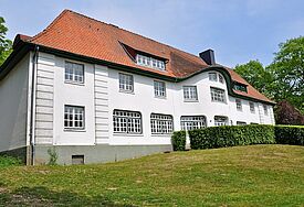 Das Haupthaus auf dem Koppelsberg.