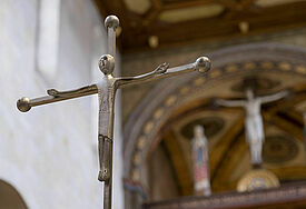 Karfreitag ist der Tag der Kreuzigung Jesu auf dem Hügel Golgatha vor den Toren Jerusalems (Symbolbild)