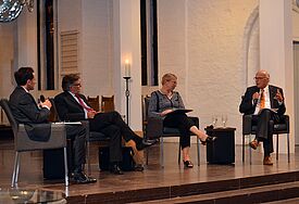 Podiumsdiskussioin in St. Nikolai zu Kiel