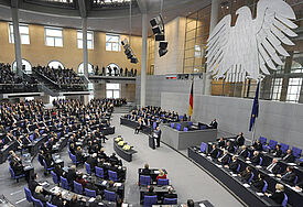 Jedes Jahr am 27. Januar gedenkt der Bundestag der Opfer des Holocaust (Archivfoto)