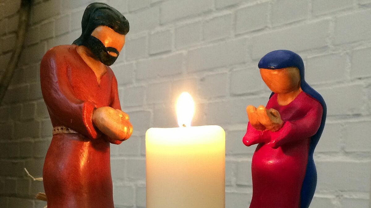 Zu Weihnachten das Licht Gottes. (Foto: Sebastian Kühl)