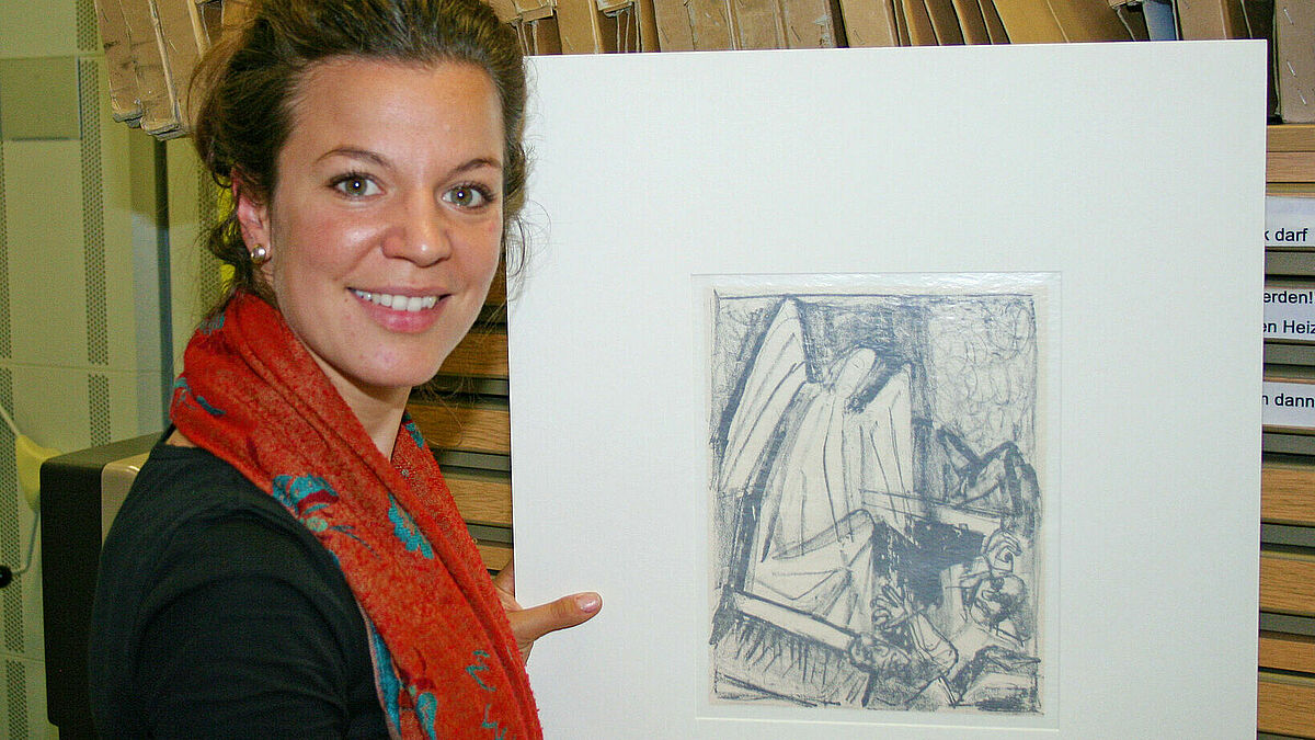 Die neue Studienleiterin für Kunst und Kirche: Luise Klafs.