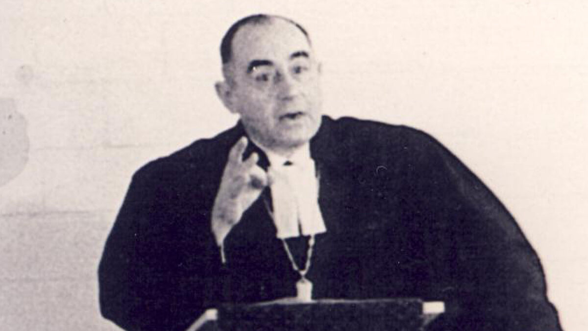 Seine Rolle in der Nazi-Zeit ist umstritten: Bischof Wilhelm Halfmann