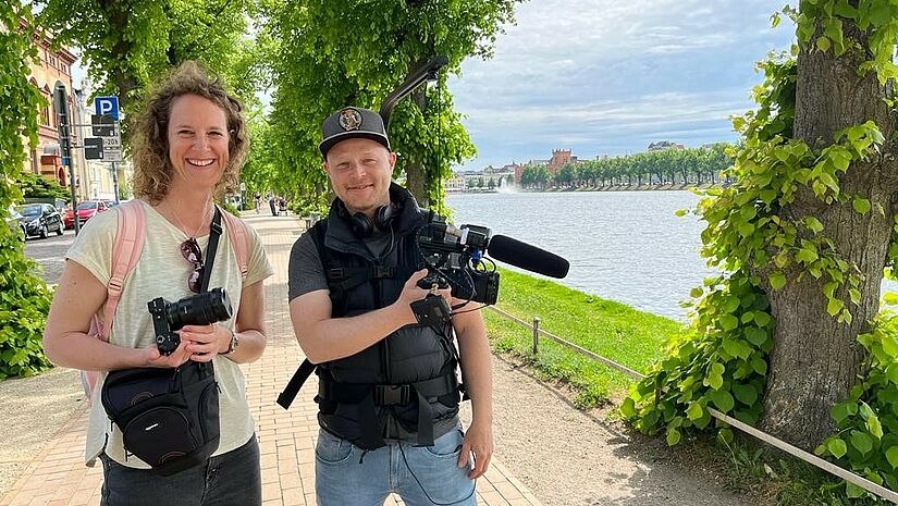 Annamaria Benckert und Dean Zill.