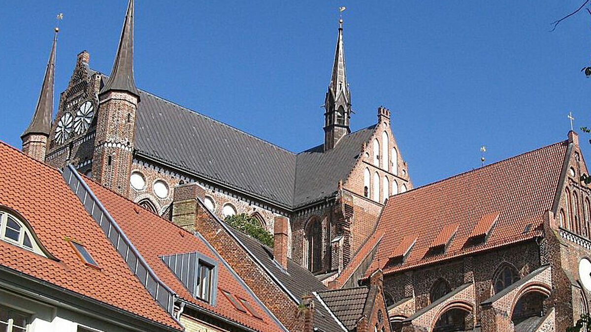 Georgenkirche in Wismar, Mecklenburg-Vorpommern