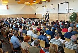 Rund 350 Kirchenälteste und Pastoren aus den 252 Gemeinden informierten sich auf der ersten KirchengemeinderatsMesse des Kirchenkreises Mecklenburg in Salem.
