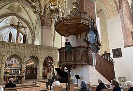 Dr. Bernd Buchholz im Schleswiger Dom