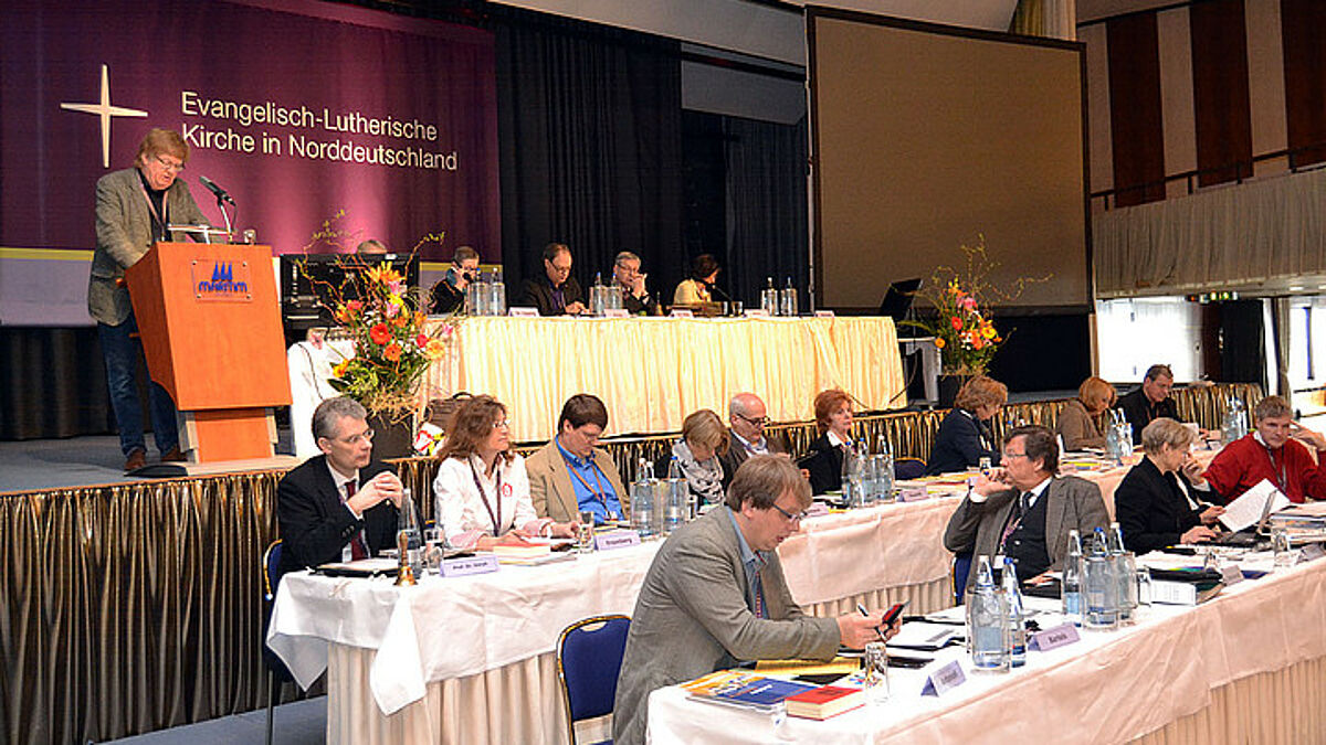 Propst Matthias Bohl brachte die Resolution ein