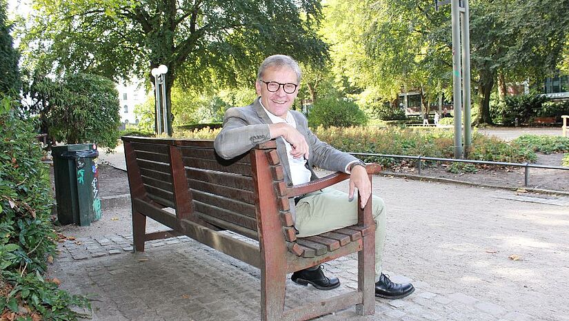Pastor Thomas Lienau-Becker ist AIDS-Seelsorger in Hamburg
