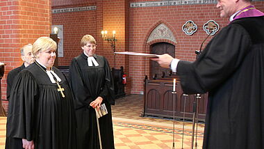 Amtseinführung von Pröpstin Schümann 
