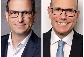 Die Kandidaten für die Propstwahl im Kirchenkreis Hamburg-Ost: Pastor Georg Knauer (links) und Pastor Holger Beermann. 