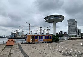 Der umgerüstete Zirkuswagen