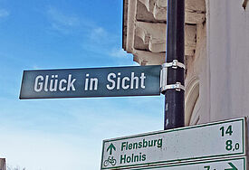 Glück in Sicht