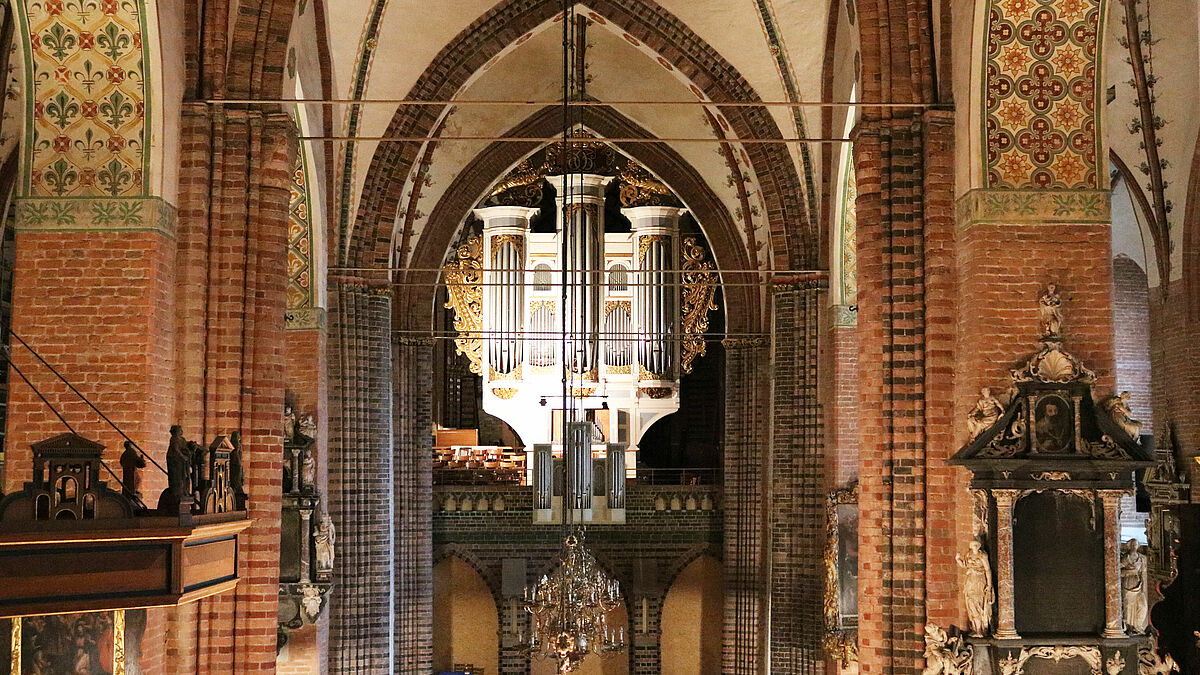 Die große Domorgel im Schleswiger Dom ertönt am 20. Januar 2019 für viele Monate zum letzten Mal