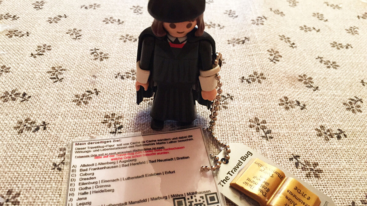 Der verschwundene Mini-Luther ist wieder da