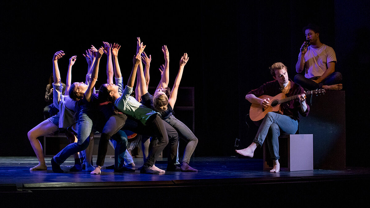 Das Bundesjugendballett in Aktion