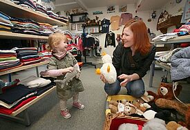 Sozialkaufhaus in Mettmann (c) epd