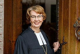 Landesbischöfin Kristina Kühnbaum-Schmidt hielt die Predigt im Festgottesdienst.