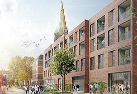 So soll das neue Kirchliche Zentrum von Elmshorn aussehen